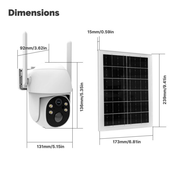 4G Smart VSim Solar Cellular Camera - Image 3