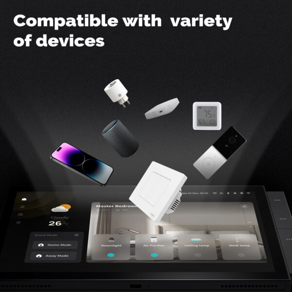Tuya 10.1-Inch Smart Control Panel Max with Ble/Zigbee Gateway - Image 5
