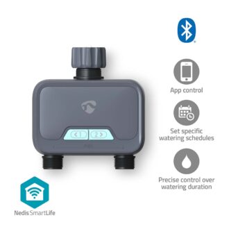 Nedis SmartLife Water Control | Bluetooth?? | Battery Powered | IP54 | Maximum water pressure: 8 Bar | Androidƒ?› / IOS