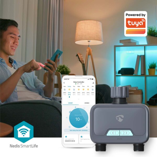 Nedis SmartLife Water Control | Bluetooth?? | Battery Powered | IP54 | Maximum water pressure: 8 Bar | Androidƒ?› / IOS - Image 8