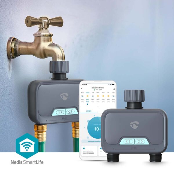 Nedis SmartLife Water Control | Bluetooth?? | Battery Powered | IP54 | Maximum water pressure: 8 Bar | Androidƒ?› / IOS - Image 7