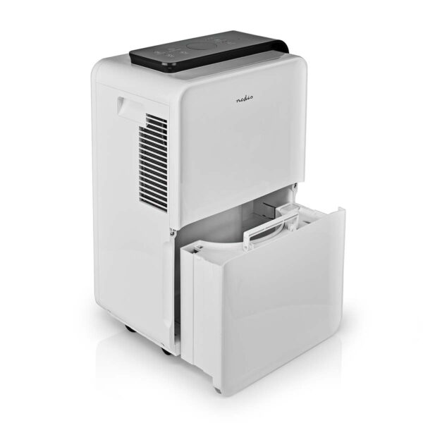 Nedis SmartLife Dehumidifier | Wi-Fi | 30 l/Day | Dehumidification / Continuous / Max+ / Dry laundry / Ventilation | Android / IOS | Adjustable hygrostat | 210 m2/h - Image 4