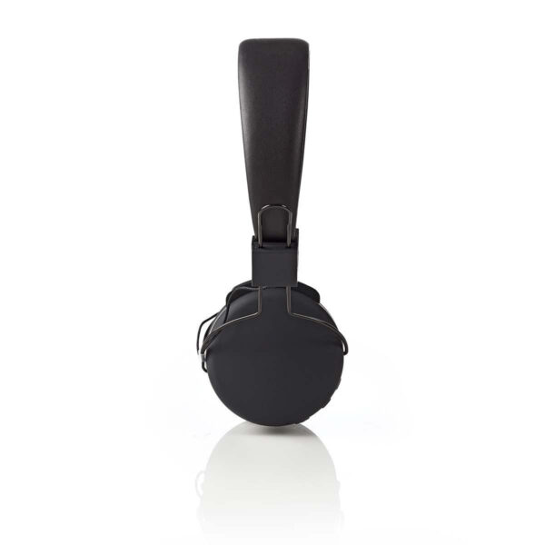 Nedis Wireless On-Ear Headphones | Maximum battery play time: 15 hrs | Built-in microphone | Press Control | Voice control support | Volume control | Black - Image 3