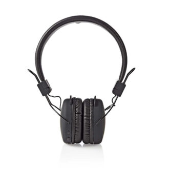 Nedis Wireless On-Ear Headphones | Maximum battery play time: 15 hrs | Built-in microphone | Press Control | Voice control support | Volume control | Black