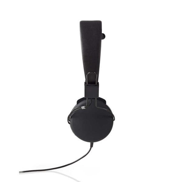Nedis On-Ear Wired Headphones | 3.5 mm | Cable length: 1.20 m | Black - Image 2