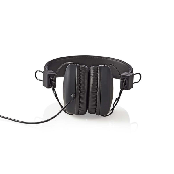 Nedis On-Ear Wired Headphones | 3.5 mm | Cable length: 1.20 m | Black - Image 3