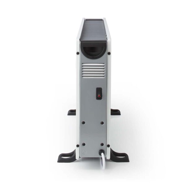 Nedis SmartLife Convection Heater | Wi-Fi | 200mm0 W | 3 Heat Settings | LCD | 5 - 37 ?øC | Adjustable thermostat | White - Image 3