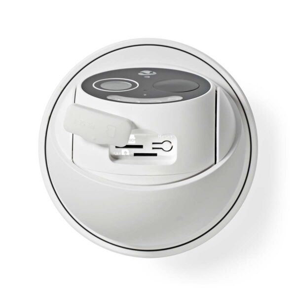 Nedis SmartLife Outdoor Camera | 4G | Full HD 1080p | Pan tilt | IP65 | Cloud Storage (optional) / microSD (not included) | 5 V DC | With motion sensor | Night vision | White - Image 4