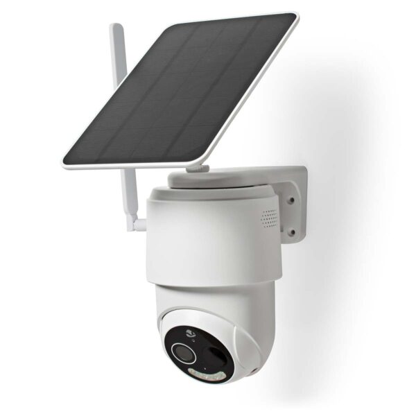 Nedis SmartLife Outdoor Camera | 4G | Full HD 1080p | Pan tilt | IP65 | Cloud Storage (optional) / microSD (not included) | 5 V DC | With motion sensor | Night vision | White - Image 5