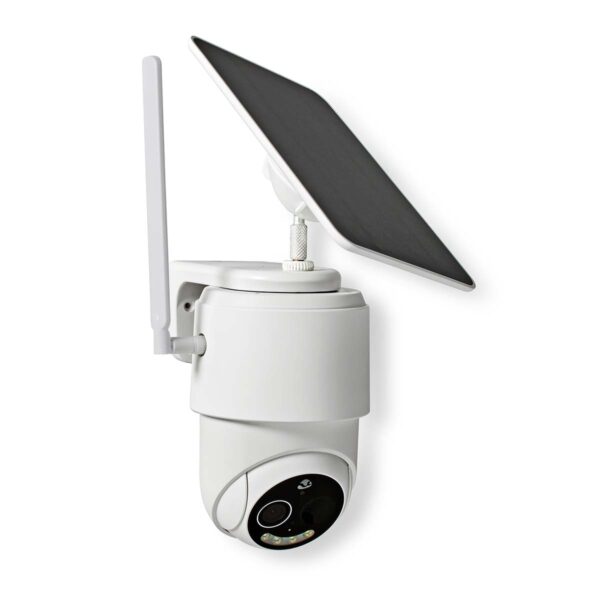 Nedis SmartLife Outdoor Camera | 4G | Full HD 1080p | Pan tilt | IP65 | Cloud Storage (optional) / microSD (not included) | 5 V DC | With motion sensor | Night vision | White - Image 6