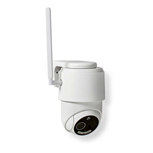Nedis SmartLife Outdoor Camera | 4G | Full HD 1080p | Pan tilt | IP65 | Cloud Storage (optional) / microSD (not included) | 5 V DC | With motion sensor | Night vision | White - Image 8