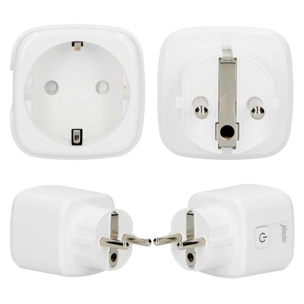 Alecto SMART-PLUG20 Smart Wi-Fi plug with energy monitor 16A 3680W - Image 2