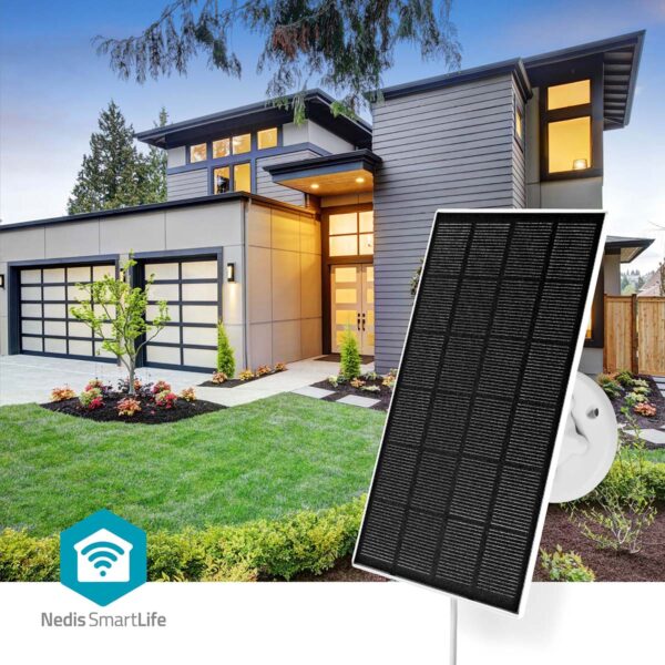 Nedis Solar Panel | 5.3 V DC | 0.5 A | USB Type-Cƒ?› | Cable length: 3.00 m | Accessory for: WIFICBO30WT / WIFICBO32WT - Image 8