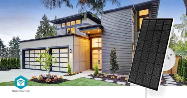 Nedis Solar Panel | 5.3 V DC | 0.5 A | USB Type-Cƒ?› | Cable length: 3.00 m | Accessory for: WIFICBO30WT / WIFICBO32WT - Image 9