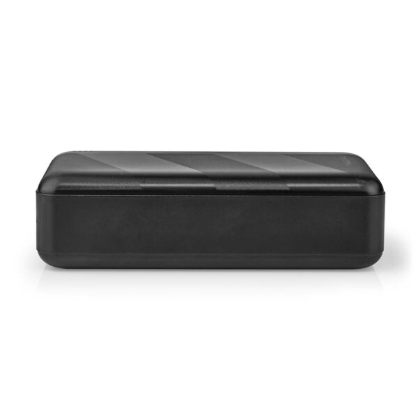 Nedis Powerbank | 30000 mAh | 1.5 / 2.0 / 3.0 A | Number of outputs: 2 | Output connection: 1x USB-A / 1x USB-Cƒ?› | Input connection: 1x Micro USB / 1x USB-Cƒ?› | PD3.0 20W | Lithium-Polymer - Image 3
