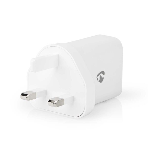 Nedis Wall Charger | 20 W | PD3.0 20W | Quick charge feature | 1.67 / 2.22 / 3.0 A | Number of outputs: 1 | USB-Cƒ?› | Automatic Voltage Selection | White - Image 5