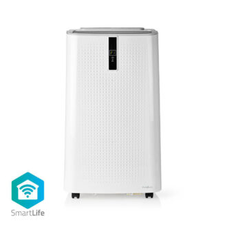 Nedis SmartLife 3-in-1 Air Conditioner | Wi-Fi | 9000 BTU | 80 m?? | Dehumidification | Androidƒ?› / IOS | Energy class: A | 3-Speed | 65 dB | White
