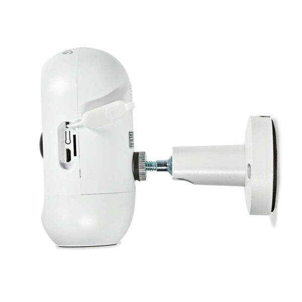Nedis SmartLife Outdoor Camera | Wi-Fi | Full HD 1080p | IP65 | Max. battery life: 6 Months | Cloud Storage (optional) / microSD (not included) | 5 V DC | With motion sensor | Night vision | White - Image 7