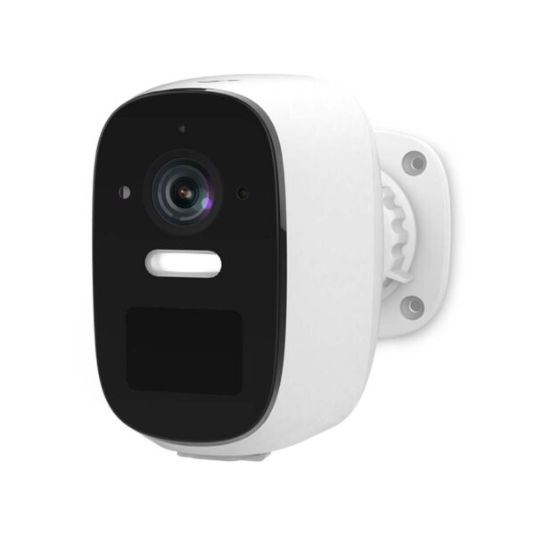 Nedis SmartLife Outdoor Camera | Wi-Fi | Spotlight | 4MP Quad HD 1440p / 2560x1440 | IP66 | Max. battery life: 10 Months | Cloud Storage (optional) / microSD (not included) | 5 V DC | With motion sensor | Night vision | White - Image 3