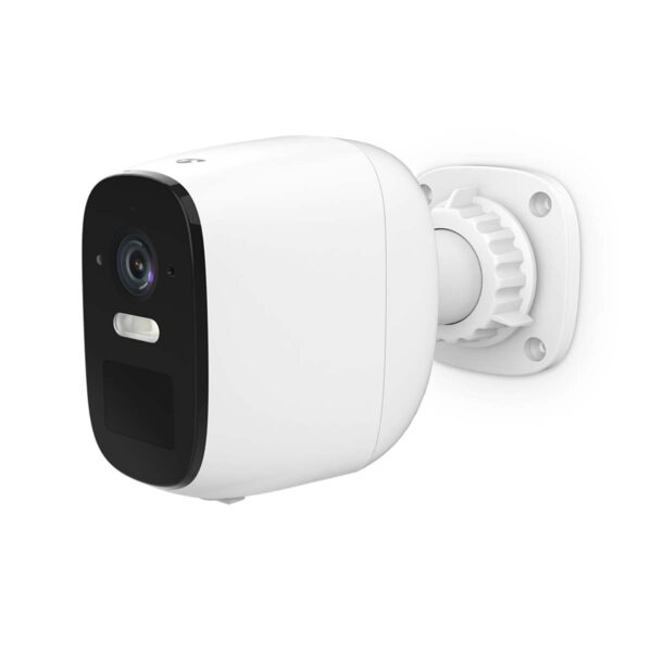Nedis SmartLife Outdoor Camera | Wi-Fi | Spotlight | 4MP Quad HD 1440p / 2560x1440 | IP66 | Max. battery life: 10 Months | Cloud Storage (optional) / microSD (not included) | 5 V DC | With motion sensor | Night vision | White - Image 5