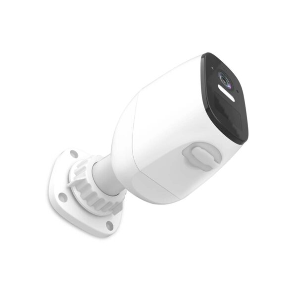 Nedis SmartLife Outdoor Camera | Wi-Fi | Spotlight | 4MP Quad HD 1440p / 2560x1440 | IP66 | Max. battery life: 10 Months | Cloud Storage (optional) / microSD (not included) | 5 V DC | With motion sensor | Night vision | White - Image 6