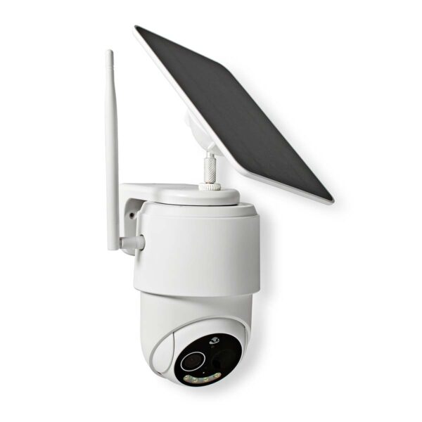 Nedis SmartLife Outdoor Camera | Wi-Fi | Full HD 1080p | Pan tilt | IP65 | Max. battery life: 5 Months | Cloud Storage (optional) / microSD (not included) | 5 V DC | With motion sensor | Night vision | White - Image 6