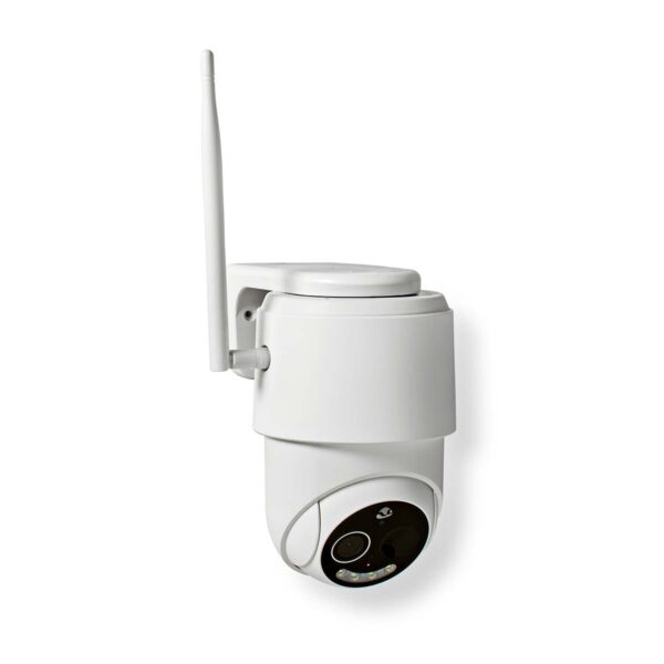 Nedis SmartLife Outdoor Camera | Wi-Fi | Full HD 1080p | Pan tilt | IP65 | Max. battery life: 5 Months | Cloud Storage (optional) / microSD (not included) | 5 V DC | With motion sensor | Night vision | White - Image 8