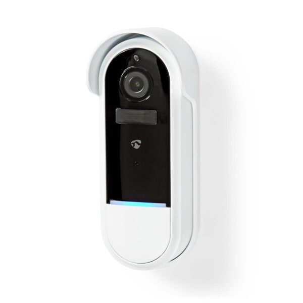 Nedis SmartLife Video Doorbell | Wi-Fi | Battery Powered / Transformer | Full HD 1080p | Cloud Storage (optional) / microSD (not included) | IP54 | With motion sensor | Night vision | White - Image 6