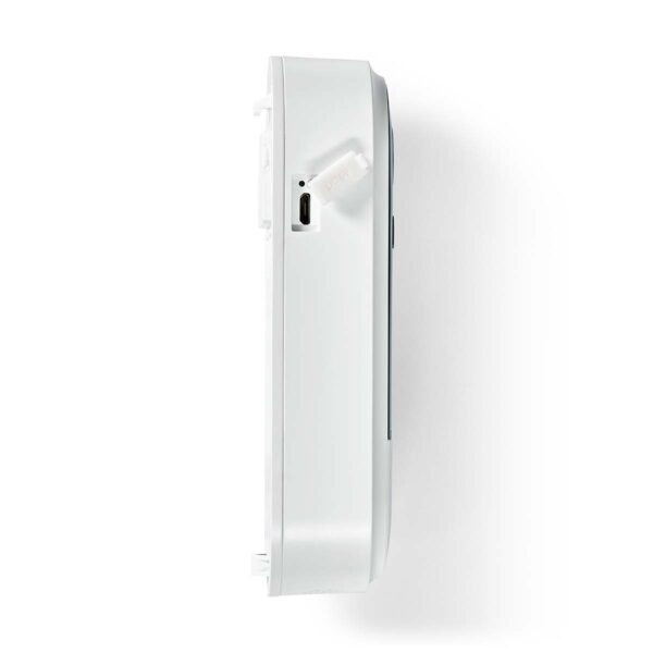 Nedis SmartLife Video Doorbell | Wi-Fi | Battery Powered / Transformer | Full HD 1080p | Cloud Storage (optional) / microSD (not included) | IP54 | With motion sensor | Night vision | White - Image 9