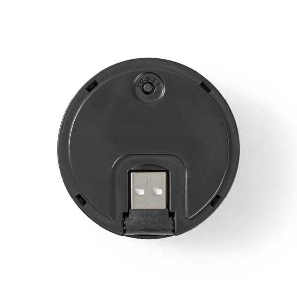 Nedis SmartLife Chime | 433 MHz | Accessory for: WIFICDP10GY / WIFICDP30WT / WIFICDP40CWT | USB Powered | 4 Sounds | 5 V DC | Adjustable volume | Black - Image 5