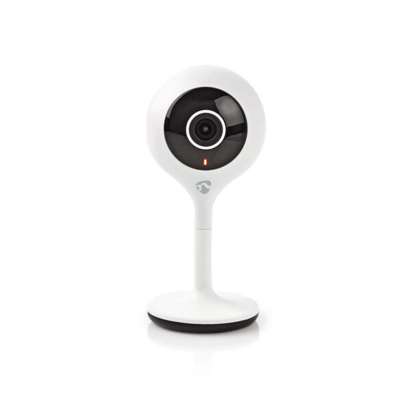Nedis SmartLife Indoor Camera | Wi-Fi | Full HD 1080p | Cloud Storage (optional) / microSD (not included) | With motion sensor | Night vision | White - Image 2