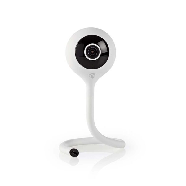 Nedis SmartLife Indoor Camera | Wi-Fi | Full HD 1080p | Cloud Storage (optional) / microSD (not included) | With motion sensor | Night vision | White - Image 2