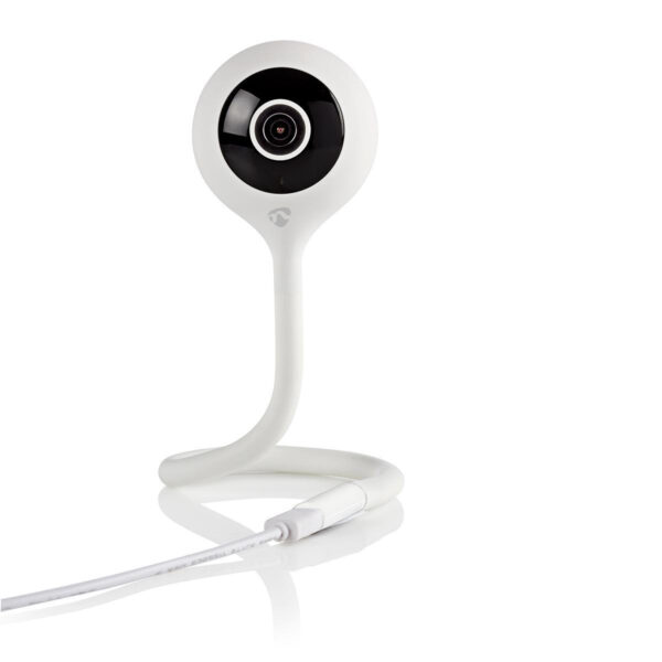 Nedis SmartLife Indoor Camera | Wi-Fi | Full HD 1080p | Cloud Storage (optional) / microSD (not included) | With motion sensor | Night vision | White - Image 3
