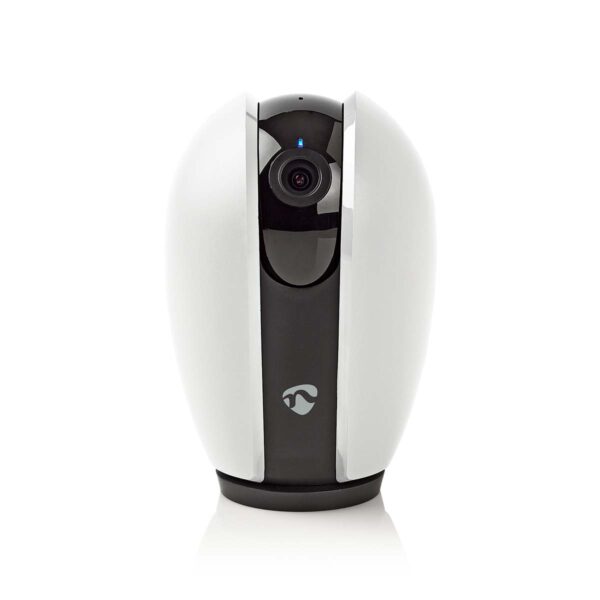 Nedis SmartLife Indoor Camera | Wi-Fi | Full HD 1080p | Pan tilt | Cloud Storage (optional) / microSD (not included) | With motion sensor | Night vision | Dark Grey / White - Image 2