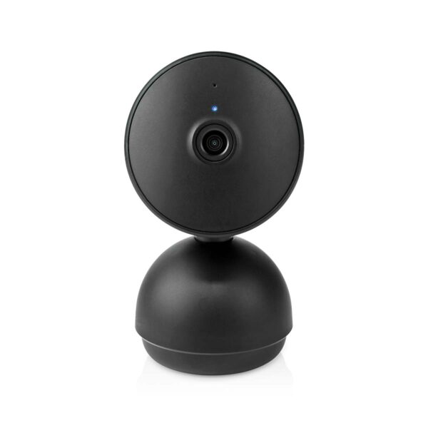 Nedis SmartLife Indoor Camera | Wi-Fi | Full HD 1080p | Pan tilt | Cloud Storage (optional) / microSD (not included) / Onvif | With motion sensor | Night vision | Black - Image 2