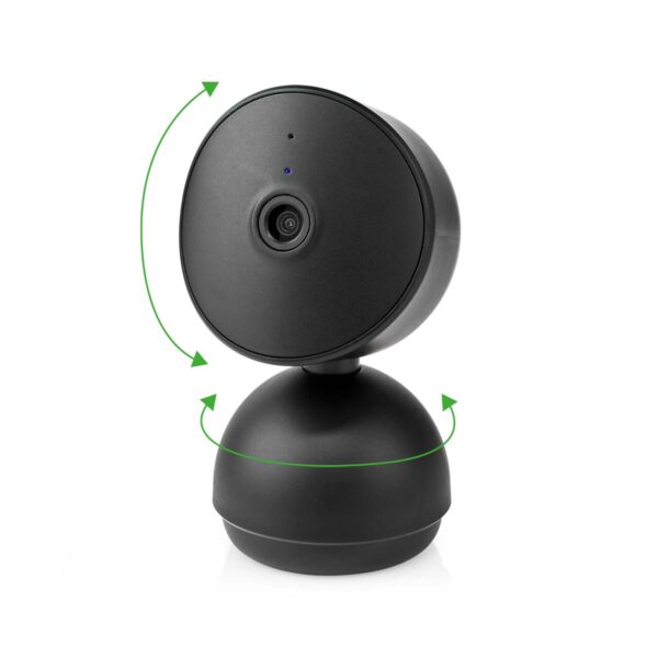 Nedis SmartLife Indoor Camera | Wi-Fi | Full HD 1080p | Pan tilt | Cloud Storage (optional) / microSD (not included) / Onvif | With motion sensor | Night vision | Black - Image 7