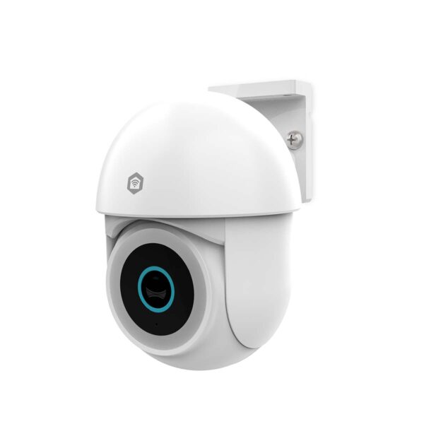 Nedis SmartLife Outdoor Camera | Wi-Fi | Spotlight | 3MP Full HD 1296p | Pan tilt | IP65 | Cloud Storage (optional) / microSD (not included) / Onvif | 5 V DC | With motion sensor | Night vision | White - Image 5