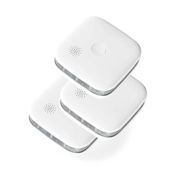 Nedis SmartLife Smoke Detector | Wi-Fi | Battery Powered | Sensor life cycle: 10 year | EN 14604 | Max. battery life: 24 Months | 85 dB | White | 3 pcs - Image 5