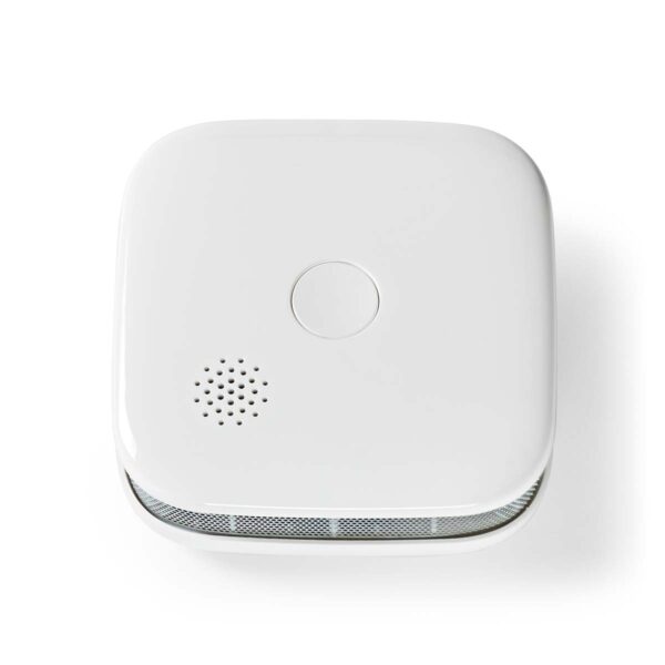 Nedis SmartLife Smoke Detector | Wi-Fi | Battery Powered | Sensor life cycle: 10 year | EN 14604 | Max. battery life: 24 Months | 85 dB | White | 1 pcs - Image 2