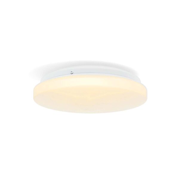 Nedis SmartLife Ceiling Light | Wi-Fi | RGB / Warm to Cool White | Round | Diameter: 260 mm | 1820 lm | 2700 - 6500 K | IP44 | Energy class: F | Androidƒ?› / IOS - Image 2