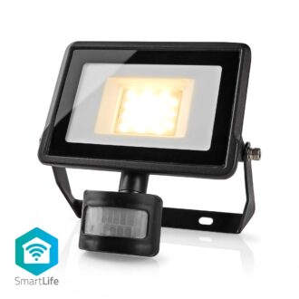 Nedis Smartlife Outdoor Light | Motion Sensor | 1500 lm | Wi-Fi | 20 W | Dimmable White | 3000 - 6500 K | Aluminium | Androidƒ?› / IOS