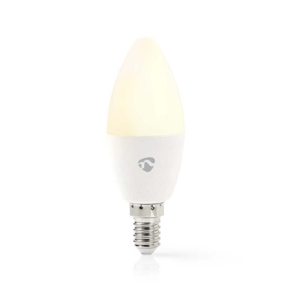 Nedis SmartLife Full Colour LED Bulb | Wi-Fi | E14 | 470 lm | 4.9 W | RGB / Warm to Cool White | 2700 - 6500 K | Androidƒ?› / IOS | Candle | 1 pcs - Image 3