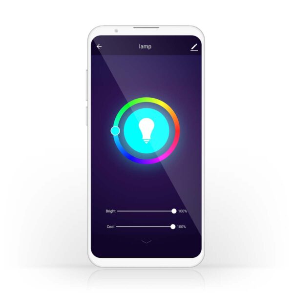 Nedis SmartLife Full Colour LED Bulb | Wi-Fi | E14 | 470 lm | 4.9 W | RGB / Warm to Cool White | 2700 - 6500 K | Androidƒ?› / IOS | Candle | 1 pcs - Image 6