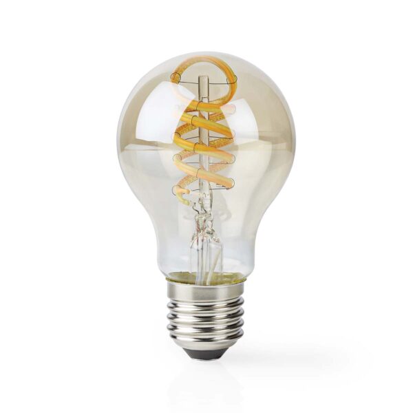 Nedis SmartLife LED Filament Bulb | Wi-Fi | E27 | 360 lm | 4.9 W | Warm to Cool White | 1800 - 6500 K | Glass | Androidƒ?› / IOS | Bulb | 1 pcs - Image 2