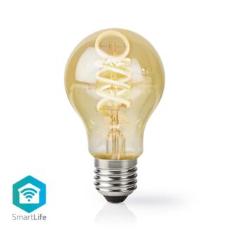 Nedis SmartLife LED Filament Bulb | Wi-Fi | E27 | 360 lm | 4.9 W | Warm to Cool White | 1800 - 6500 K | Glass | Androidƒ?› / IOS | Bulb | 1 pcs
