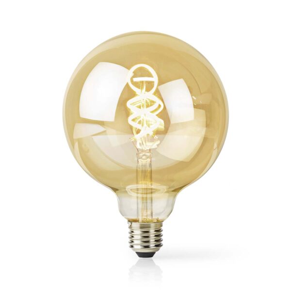 Nedis SmartLife LED Filament Bulb | Wi-Fi | E27 | 360 lm | 4.9 W | Warm to Cool White | 1800 - 6500 K | Glass | Androidƒ?› / IOS | Globe | 1 pcs - Image 3