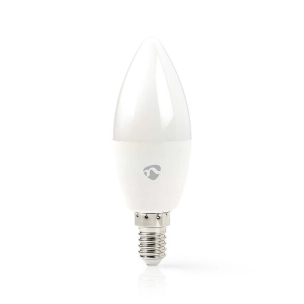 Nedis SmartLife LED Bulb | Wi-Fi | E14 | 470 lm | 4.9 W | Warm to Cool White | 2700 - 6500 K | Androidƒ?› / IOS | Candle | 1 pcs - Image 2