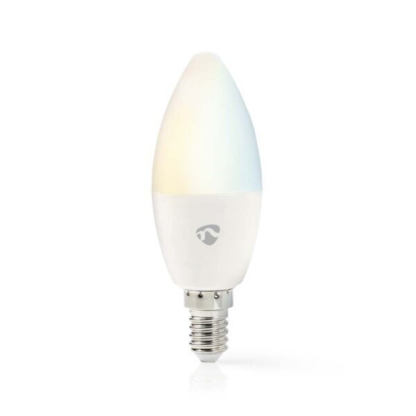 Nedis SmartLife LED Bulb | Wi-Fi | E14 | 470 lm | 4.9 W | Warm to Cool White | 2700 - 6500 K | Androidƒ?› / IOS | Candle | 1 pcs - Image 3