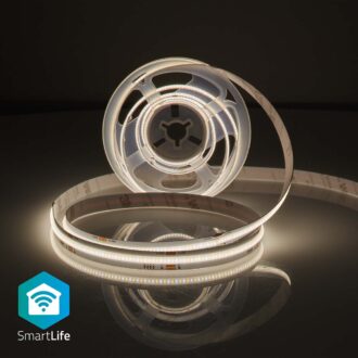Nedis SmartLife LED Strip | Wi-Fi | Warm to Cool White | COB | 2.00 m | IP20 | 2700 - 6500 K | 1000 lm | Androidƒ?› / IOS