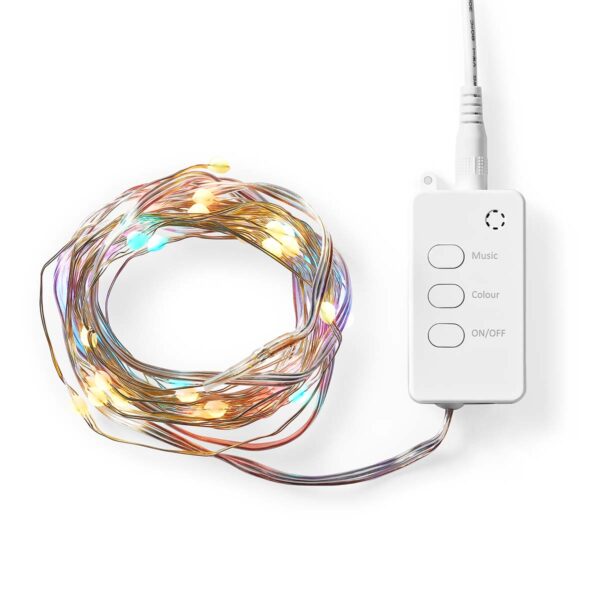 Nedis SmartLife LED Strip | Wi-Fi | Multi Colour | SMD | 5.00 m | IP20 | 2700 - 6500 K | 400 lm | Androidƒ?› / IOS - Image 6